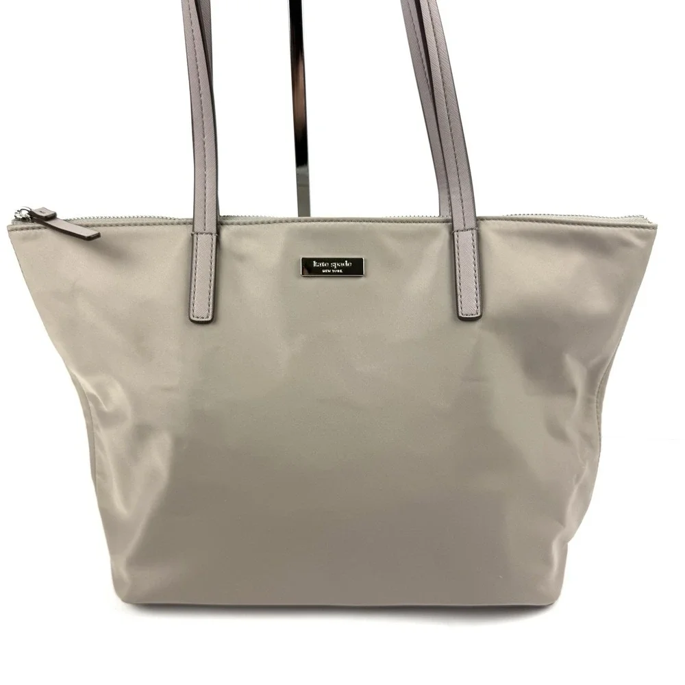 Kate Spade Lida May Street‎ Handbag Taupe Gray Shoulder Bag Purse Brand New
